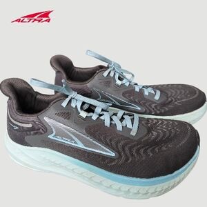 ALTRA women's torin 7 shoes in dark gray/cyan Women's Size 8.6